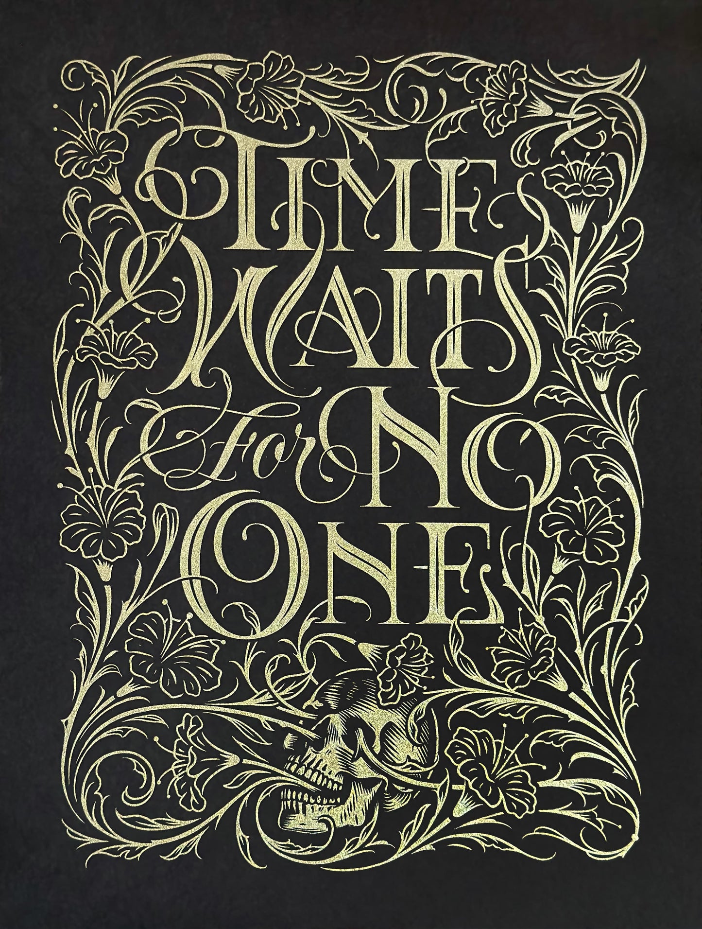 Time Waits for No One Print